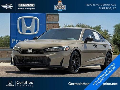 Sand Dune 2026 Honda Civic Sport