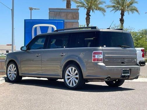Mineral Gray Metallic 2014 Ford Flex SEL