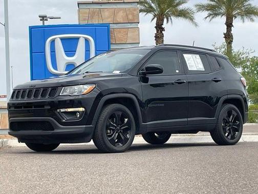Diamond Black 2020 Jeep Compass Altitude