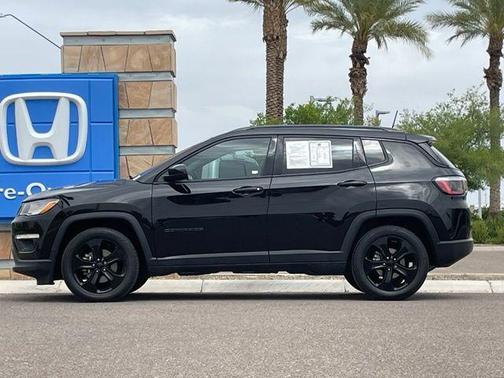 Diamond Black 2020 Jeep Compass Altitude