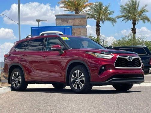 Ruby Flare Pearl 2020 Toyota Highlander XLE