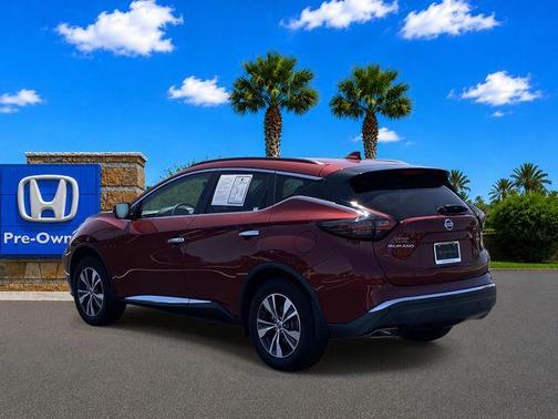 Red 2020 Nissan Murano SV