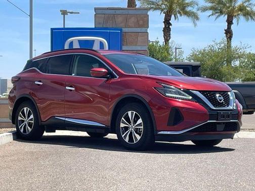 Red 2020 Nissan Murano SV