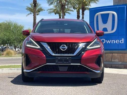 Red 2020 Nissan Murano SV