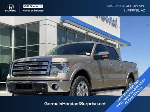 Pale Adobe Metallic 2014 Ford F-150 Lariat