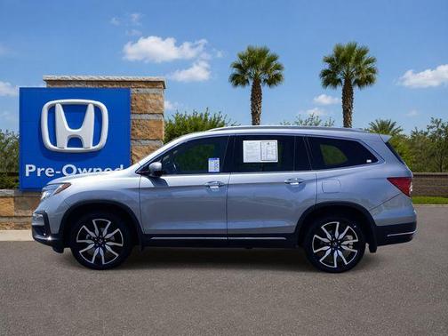 Lunar Silver Metallic 2020 Honda Pilot Touring 8-Passenger