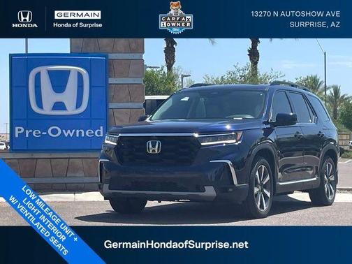 Obsidian Blue Pearl 2023 Honda Pilot Elite