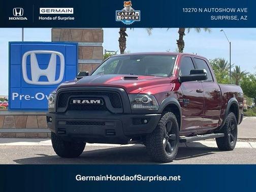 Delmonico Red Pearlcoat 2019 RAM 1500 Classic Warlock