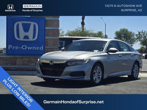 Lunar Silver Metallic 2018 Honda Accord LX