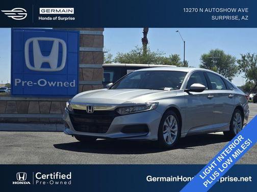 Lunar Silver Metallic 2018 Honda Accord LX