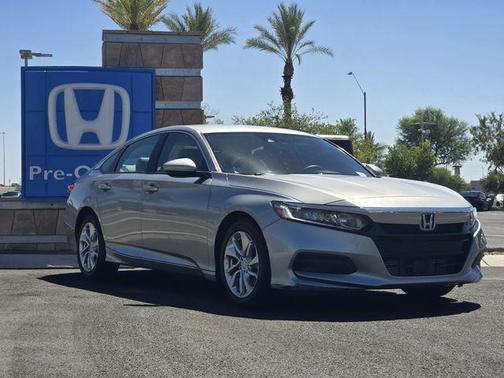 Lunar Silver Metallic 2018 Honda Accord LX