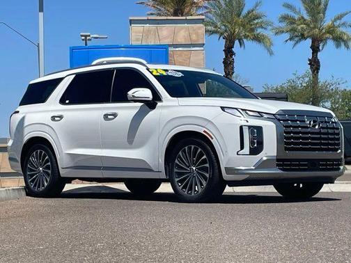 Hyper White 2024 Hyundai PALISADE Calligraphy
