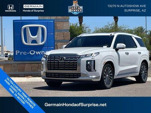Hyper White 2024 Hyundai PALISADE Calligraphy