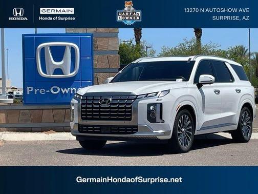 Hyper White 2024 Hyundai PALISADE Calligraphy