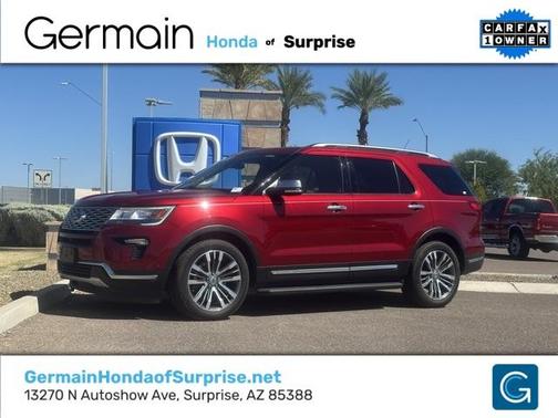 2018 Ford Explorer Platinum