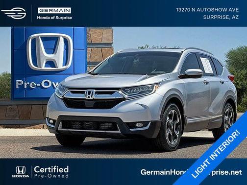 Lunar Silver Metallic 2018 Honda CR-V Touring