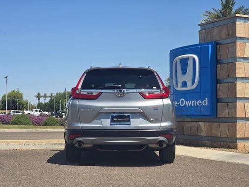 Lunar Silver Metallic 2018 Honda CR-V Touring