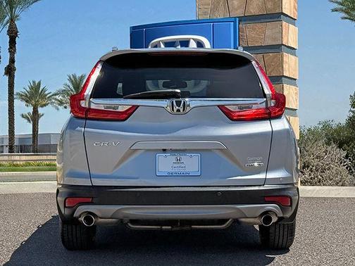 Lunar Silver Metallic 2018 Honda CR-V Touring