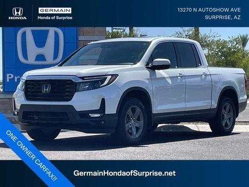 Platinum White Pearl 2023 Honda Ridgeline RTL-E