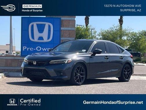 Meteorite Gray Metallic 2024 Honda Civic Sport Touring