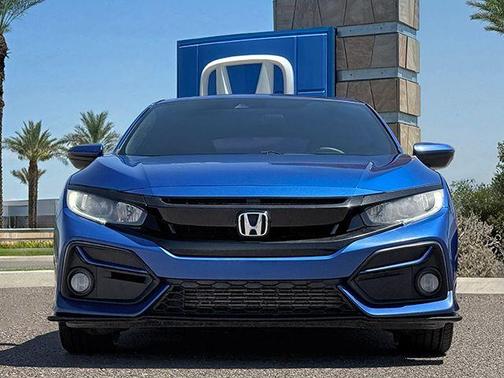 Aegean Blue Metallic 2020 Honda Civic Sport