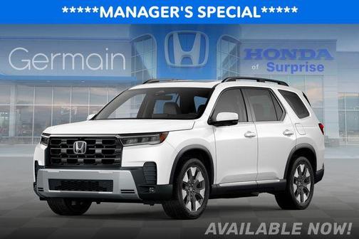 Platinum White Pearl 2026 Honda Pilot Elite