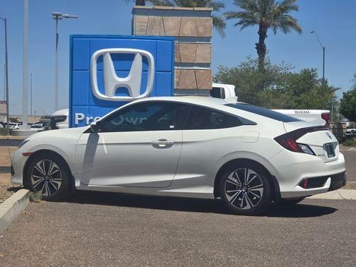 Taffeta White 2018 Honda Civic EX-T