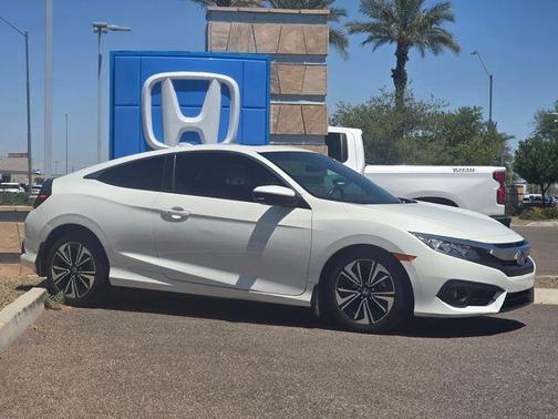 Taffeta White 2018 Honda Civic EX-T