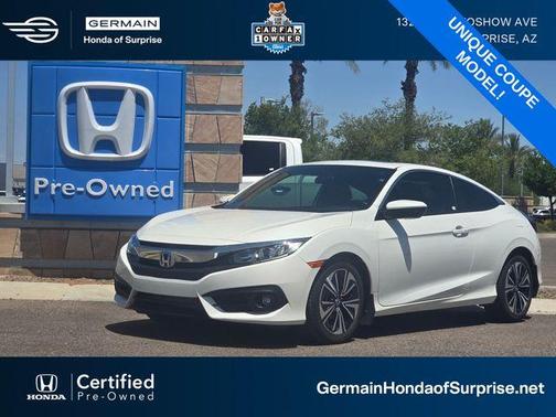 Taffeta White 2018 Honda Civic EX-T