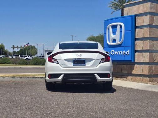 Taffeta White 2018 Honda Civic EX-T