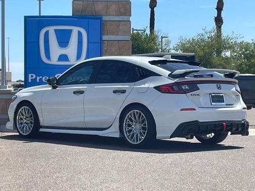 Platinum White Pearl 2024 Honda Civic Sport