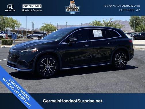 Obsidian Black Metallic 2023 Mercedes-Benz EQS 450+ Base