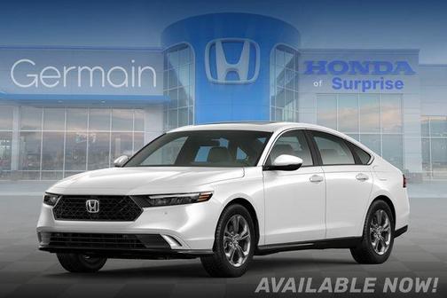 Platinum White Pearl 2026 Honda Accord Hybrid EX-L