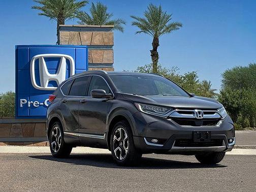 Gunmetal Metallic 2018 Honda CR-V Touring