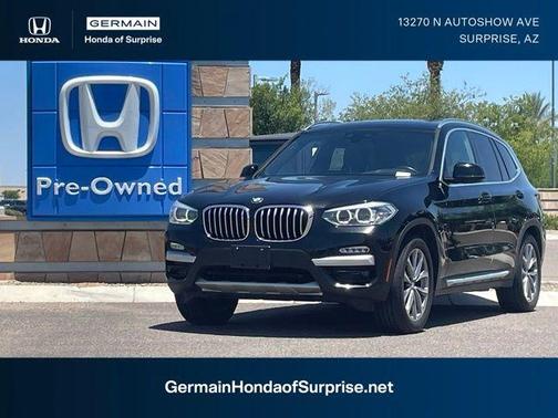 Jet Black 2019 BMW X3 sDrive30i