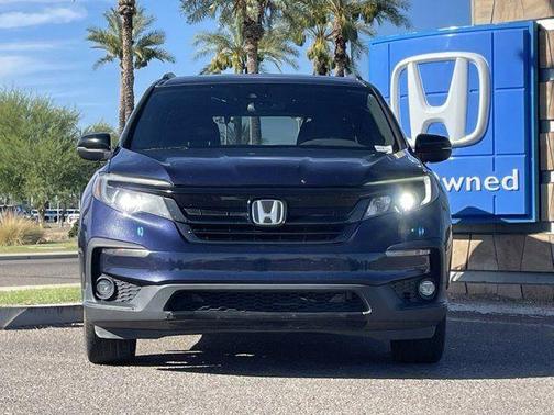 Obsidian Blue Pearl 2022 Honda Pilot Sport
