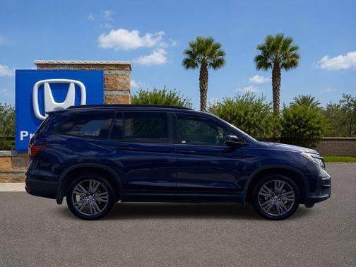 Obsidian Blue Pearl 2022 Honda Pilot Sport