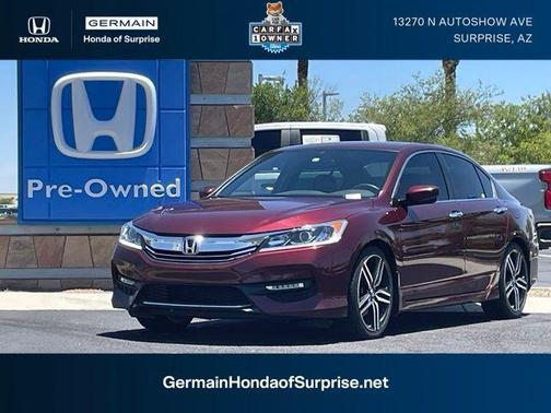 Basque Red Pearl II 2016 Honda Accord Sport