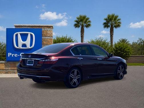 Basque Red Pearl II 2016 Honda Accord Sport