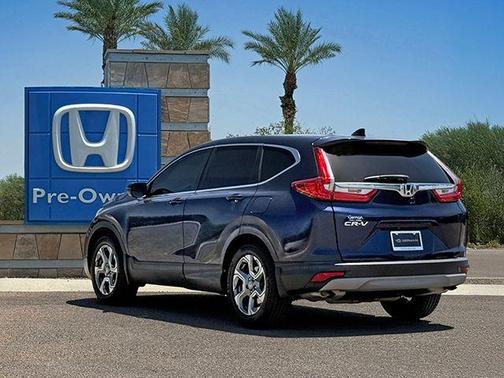Obsidian Blue Pearl 2018 Honda CR-V EX-L