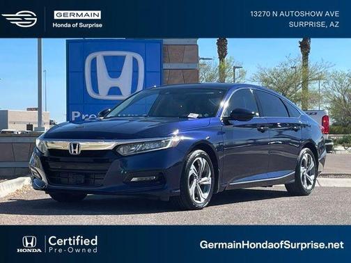 Obsidian Blue Pearl 2019 Honda Accord EX-L 2.0T