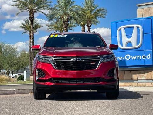 Radiant Red 2023 Chevrolet Equinox RS