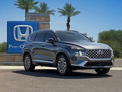 Portofino Gray 2021 Hyundai SANTA FE Limited