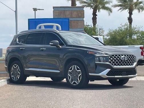 Portofino Gray 2021 Hyundai SANTA FE Limited