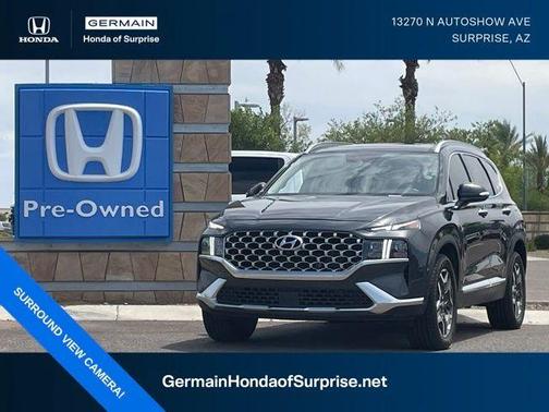 Portofino Gray 2021 Hyundai SANTA FE Limited