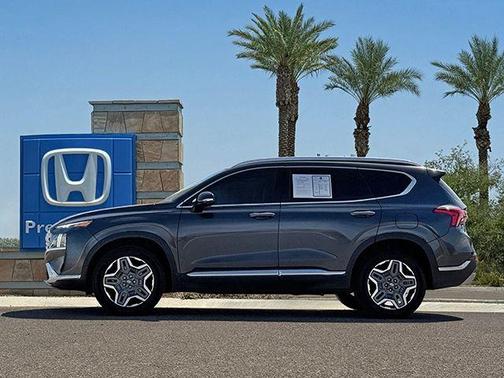 Portofino Gray 2021 Hyundai SANTA FE Limited