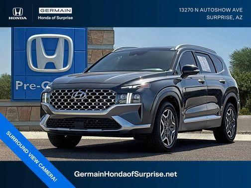 Portofino Gray 2021 Hyundai SANTA FE Limited