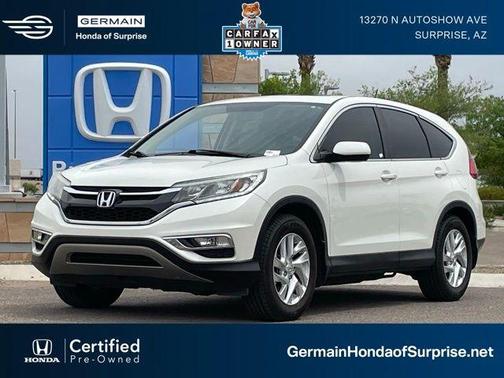 White Diamond Pearl 2016 Honda CR-V EX