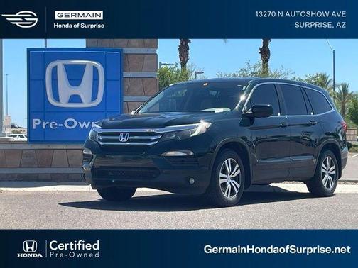 Black Forest Pearl 2016 Honda Pilot EX-L w/ Navigation