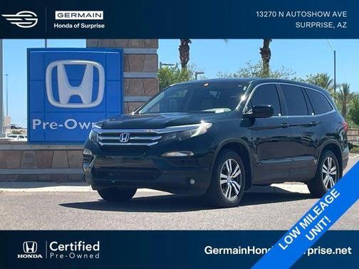 Black Forest Pearl 2016 Honda Pilot EX-L w/ Navigation